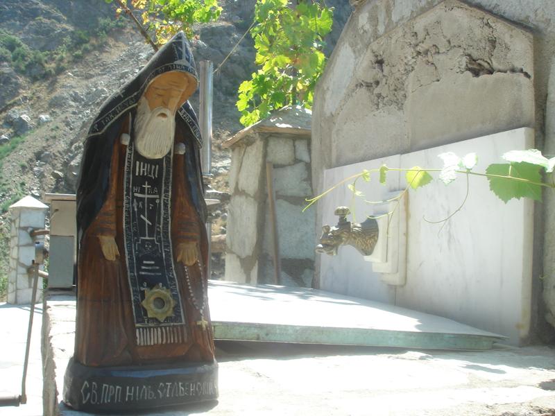 Святой преподобный Нил Столбенский на Святой Горе Афон