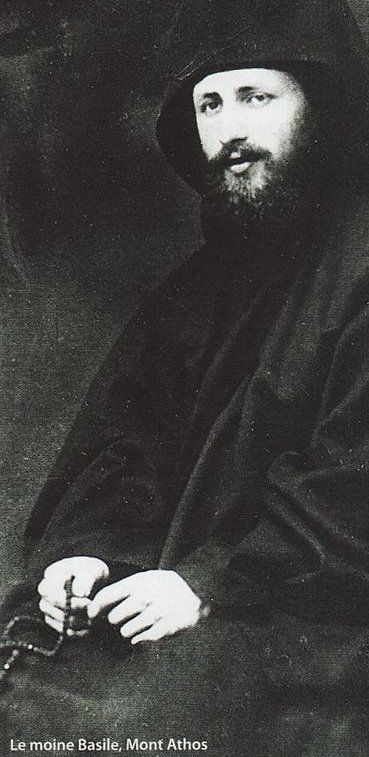Монах Василий (Кривошеин) на Святой Горе Афон