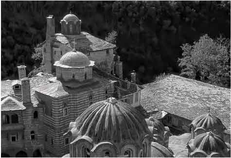 Сербский монастырь Хиландар