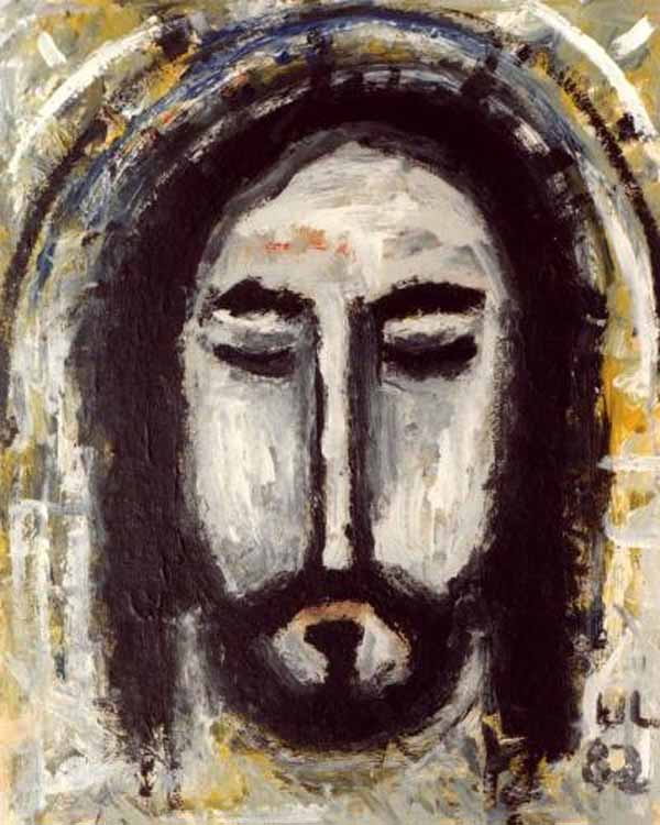 Иисус - Агнец Божий, закалается за всех людей - Картина Ulrach Leive
