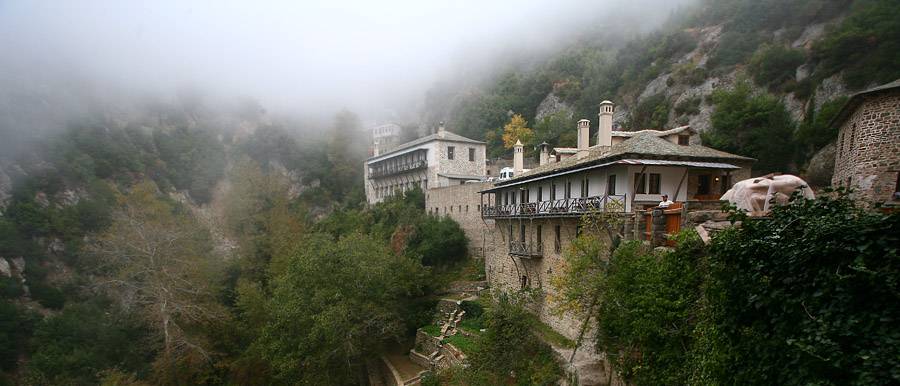 Святая Гора Афон, архондарик монастыря Симоно-Петра