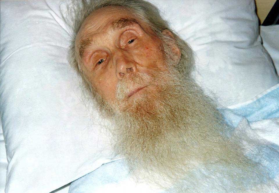 Старец Кирилл в Переделкино. Затворник-молитвенник после инсульта. Фото января 2015